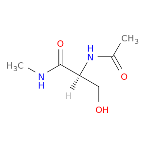 (2S)-2-Acetamido-3-hydroxy-N-methylpropanamide
