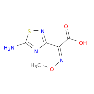 2-(5-氨基-1,2,4-噻二唑-3-基)-2-(甲氧基亚氨基)乙酸
