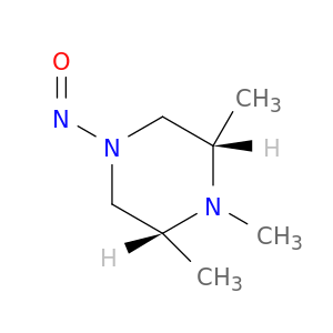 Piperazine,1,2,6-trimethyl-4-nitroso-, cis- (9CI)