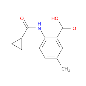 2-(环丙甲酰氨基)-5-甲基苯甲酸
