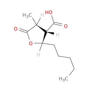 (2s,3s,4s)-四羟基-4-甲基-5-氧代-2-戊基-3-呋喃甲酸