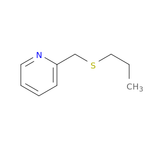 Pyridine, 2-[(propylthio)methyl]-