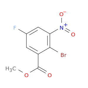 2-溴-5-氟-3-硝基苯甲酸甲酯