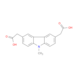 9H-Carbazole-3,6-diacetic acid, 9-methyl-