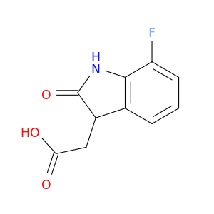 2-(7-氟-2-氧代-2,3-二氢-1H-吲哚-3-基)乙酸