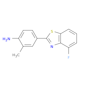 Benzenamine, 4-(4-fluoro-2-benzothiazolyl)-2-methyl-