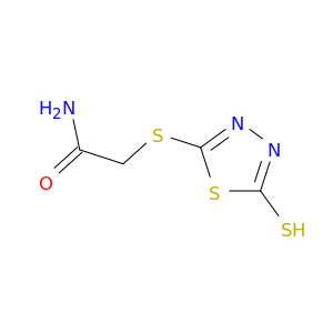Acetamide, 2-[(4,5-dihydro-5-thioxo-1,3,4-thiadiazol-2-yl)thio]-