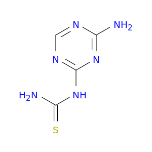 Thiourea, (4-amino-1,3,5-triazin-2-yl)-