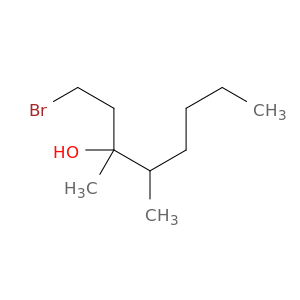 3-Octanol, 1-bromo-3,4-dimethyl-