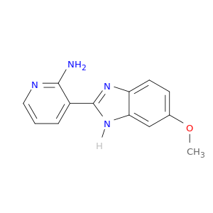 3-(6-甲氧基-1H-BENZIMIDAZOL-2-YL)-2-吡啶胺