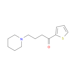 1-Butanone, 4-(1-piperidinyl)-1-(2-thienyl)-