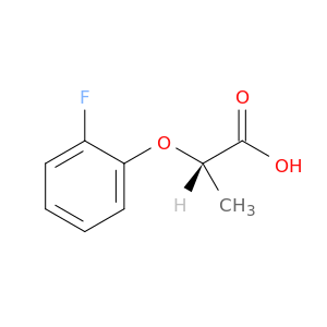 Propanoic acid, 2-(2-fluorophenoxy)-, (2S)-