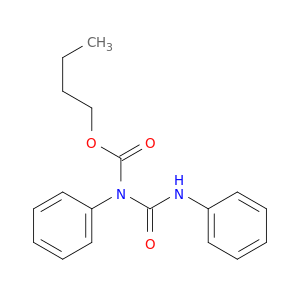 Carbamic acid, phenyl[(phenylamino)carbonyl]-, butyl ester