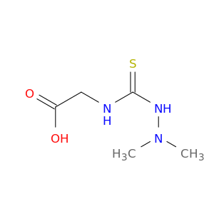 Glycine, N-[(2,2-dimethylhydrazino)thioxomethyl]-