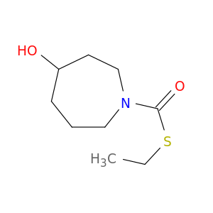 1H-Azepine-1-carbothioic acid, hexahydro-4-hydroxy-, S-ethyl ester