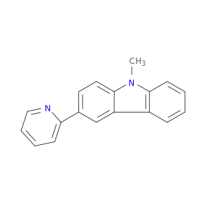 9H-Carbazole, 9-methyl-3-(2-pyridinyl)-