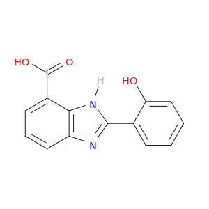 2-(2-HYDROXY-PHENYL)-3H-BENZOIMIDAZOLE-4-CARBOXYLIC ACID