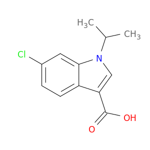 1H-Indole-3-carboxylic acid, 6-chloro-1-(1-methylethyl)-