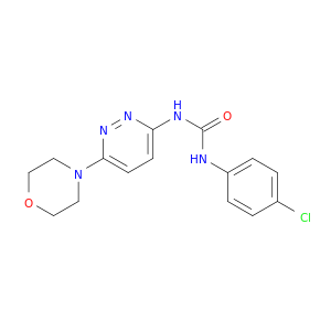 Urea, N-(4-chlorophenyl)-N'-[6-(4-morpholinyl)-3-pyridazinyl]-