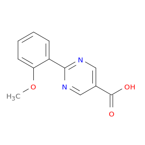 2-(2-Methoxyphenyl)pyrimidine-5-carboxylic Acid