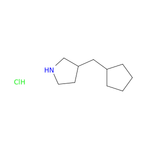 3-(cyclopentylmethyl)pyrrolidine hydrochloride