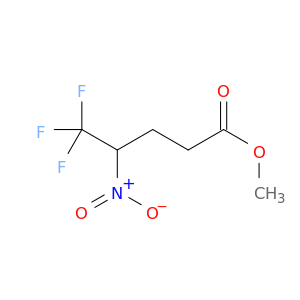 Pentanoic acid, 5,5,5-trifluoro-4-nitro-, methyl ester