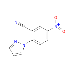5-硝基-2-(1H-吡唑-1-基)苯腈