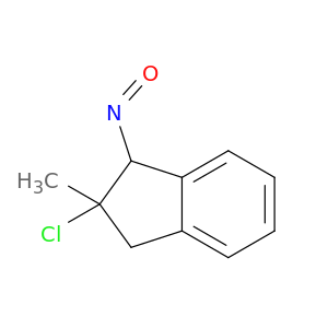 1H-Indene, 2-chloro-2,3-dihydro-2-methyl-1-nitroso-