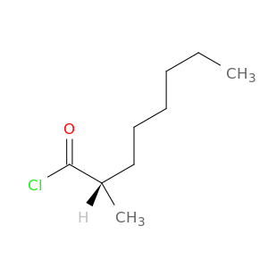 Octanoyl chloride, 2-methyl-, (S)-