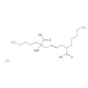 4-Octenedioic acid, 2-amino-2,7-dipentyl-, hydrochloride