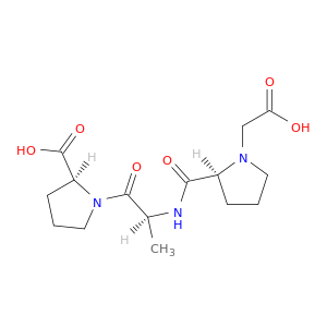 L-Proline, 1-[N-[1-(carboxymethyl)-L-prolyl]-L-alanyl]-