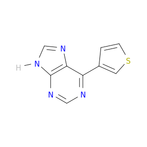 9H-Purine, 6-(3-thienyl)-