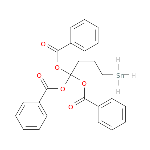 Stannane, tris(benzoyloxy)butyl-