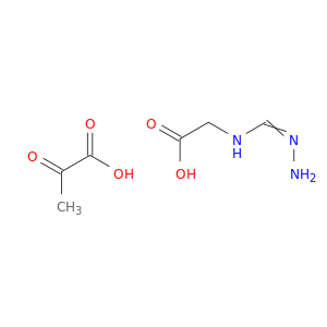 Propanoic acid, 2-oxo-, compd. with N-(aminoiminomethyl)Glycine(1:1)