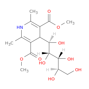 D-Arabinitol,1-C-[1,4-dihydro-3,5-bis(methoxycarbonyl)-2,6-dimethyl-4-pyridinyl]-, (1R)-