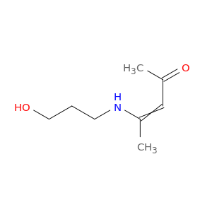 3-Penten-2-one, 4-[(3-hydroxypropyl)amino]-
