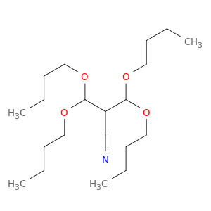 Propanenitrile, 3,3-dibutoxy-2-(dibutoxymethyl)-