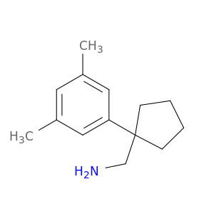 (1-(3,5-Dimethylphenyl)cyclopentyl)methanamine