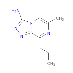 1,2,4-Triazolo[4,3-a]pyrazin-3-amine, 6-methyl-8-propyl-