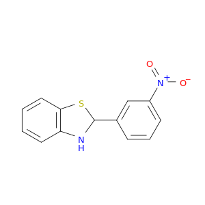 Benzothiazole, 2,3-dihydro-2-(3-nitrophenyl)-
