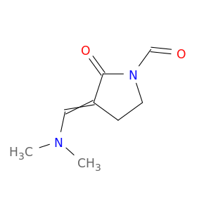 1-Pyrrolidinecarboxaldehyde, 3-[(dimethylamino)methylene]-2-oxo-