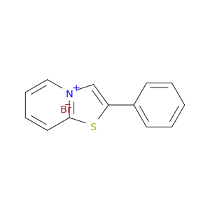 Thiazolo[3,2-a]pyridinium, 2-phenyl-, bromide