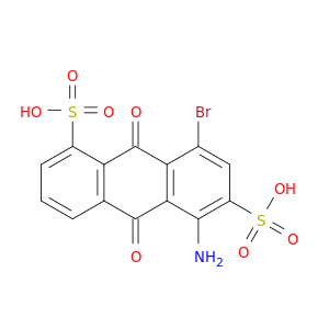 5-氨基-8-溴-9,10-二氢-9,10-二氧化硅-1,6-蒽磺酸