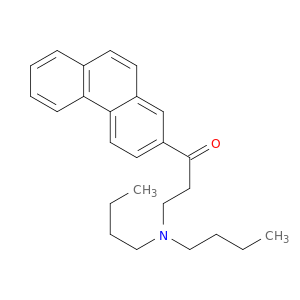 1-Propanone,3-(dibutylamino)-1-(2-phenanthrenyl)-