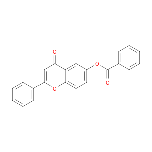 4H-1-Benzopyran-4-one, 6-(benzoyloxy)-2-phenyl-