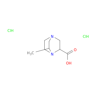 6-methyl-1,4-diazabicyclo[2.2.2]octane-2-carboxylic acid dihydrochloride
