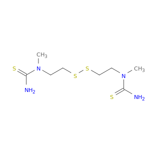 Urea,1,1'-(dithiodiethylene)bis[1-methyl-2-thio- (8CI)
