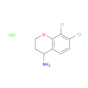 7,8-Dichloro-3,4-dihydro-2H-1-benzopyran-4-amine Hydrochloride