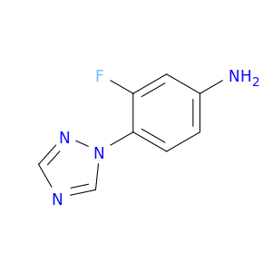3-Fluoro-4-(1H-1,2,4-triazol-1-yl)aniline