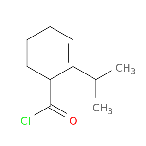 2-Cyclohexene-1-carbonylchloride, 2-(1-methylethyl)-